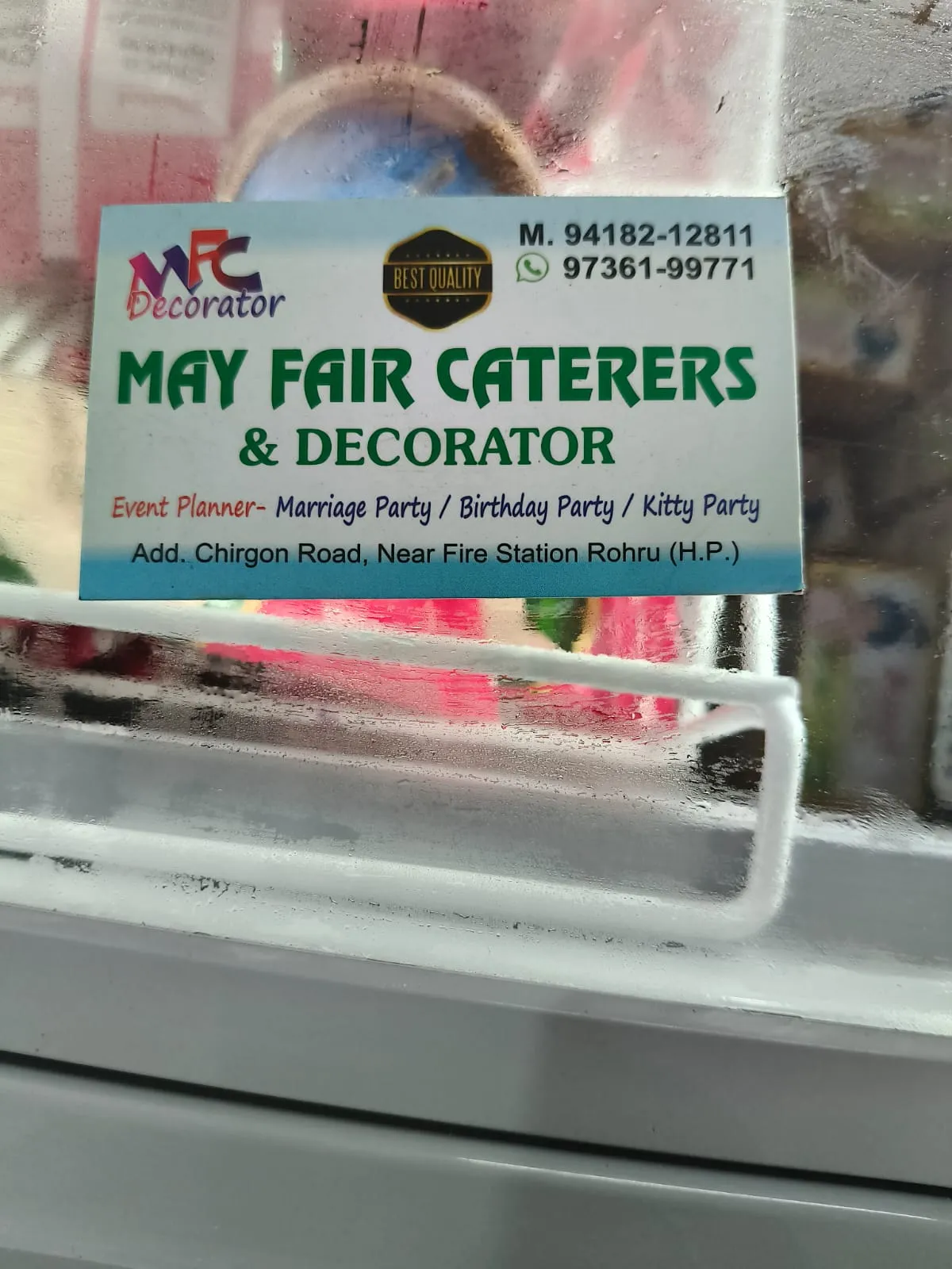 May Fair Caterers Decorators