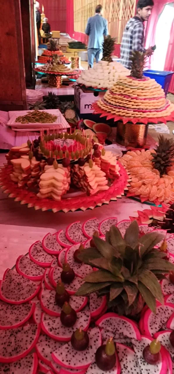 May Fair Caterers Fuits