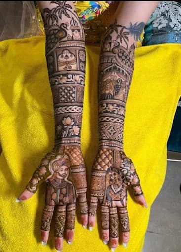 Bridel mehandi