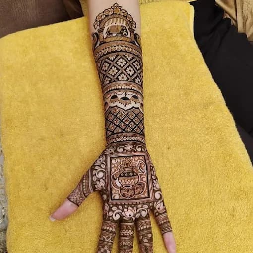 Full Hand mehandi