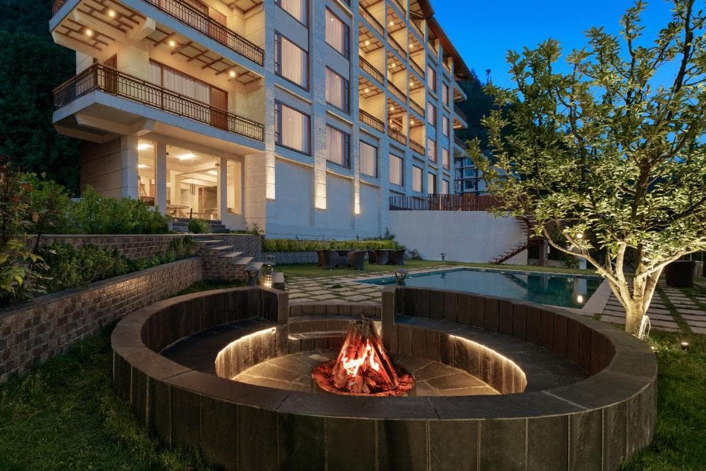 The Orchid Manali view