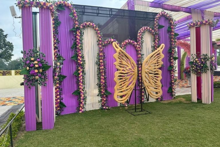 Krishna Marriage Palace decor