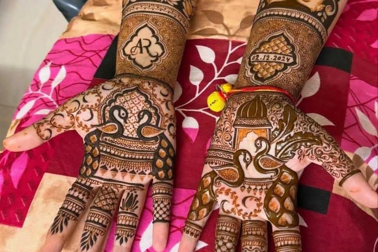 Lokesh full hand Mehandi