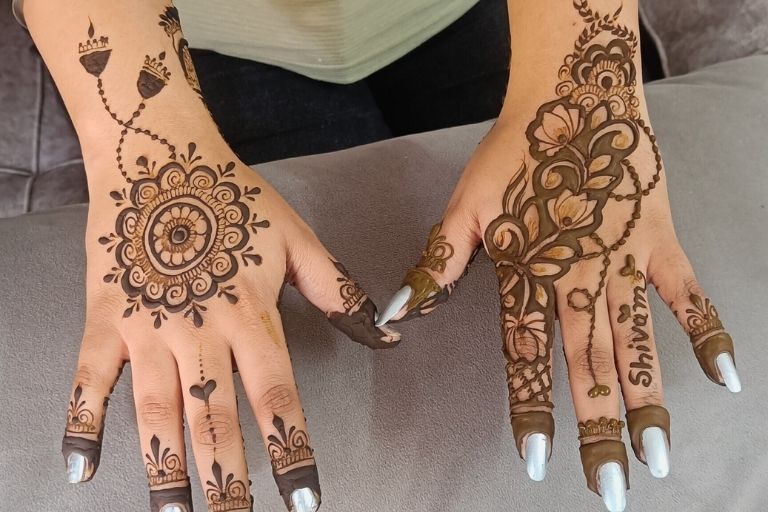 Ajeet Mehandi Arts traditional mehendi for weddings