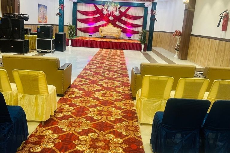 Beautiful Radhe Shyam Banquet Hall wedding venue