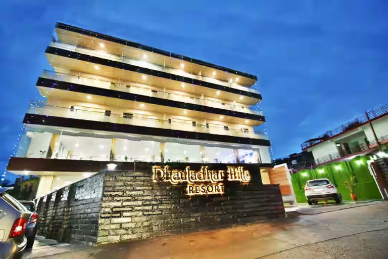 Dhauladhar Hills Resort and Spa exterior view