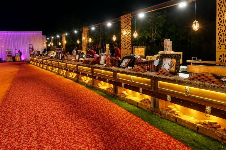 Exotica Gardens Marriage Palace cateres