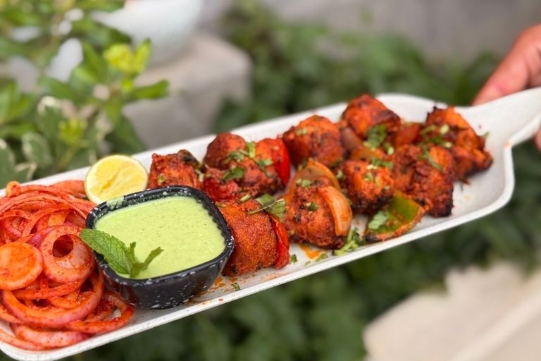 Food Talkies serving fresh and flavorful Indian cuisine