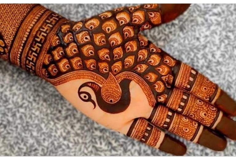 GK Mehandi Arts intricate henna designs for brides