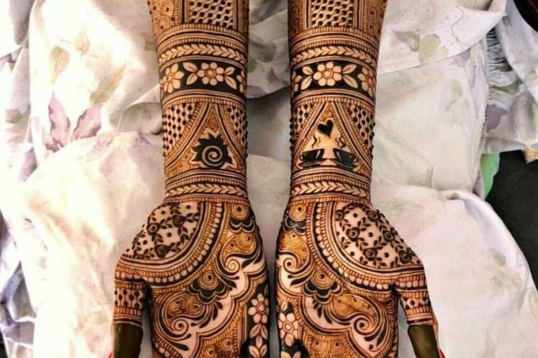 GK Mehandi Arts professional bridal mehndi designs