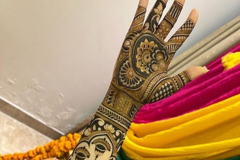 GK Mehandi Arts traditional Indian mehndi designs