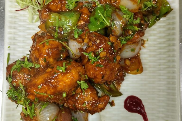 Indian dishes served at Kebabs N Curries Kullu