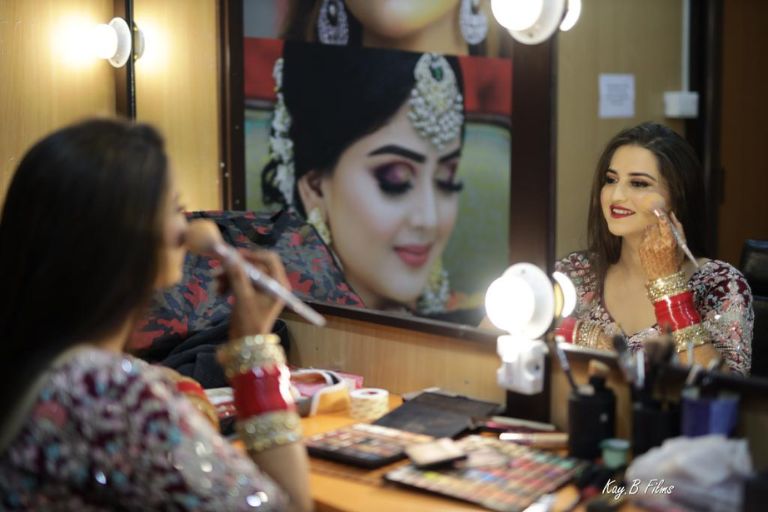 K Shine beauty salon for hair and makeup services