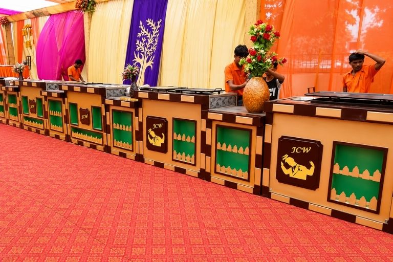 Rana Catering Services for delicious wedding catering