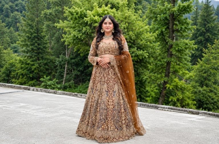 Sarika Glamour Look Bridal Lehenga Rental Service
