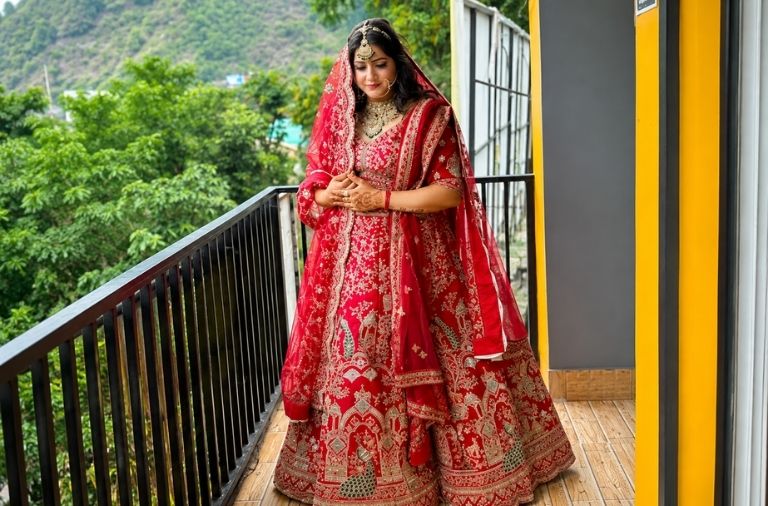 Sarika Glamour Look Bridal Wear on Rent
