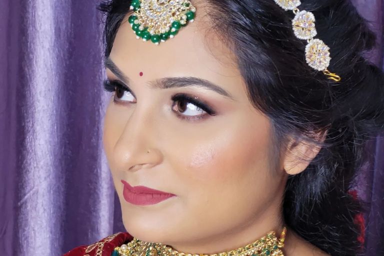 Varsha Artistry makeup and hairstyling for brides
