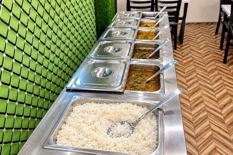 Bilaspuri Dham offering authentic local food and flavors