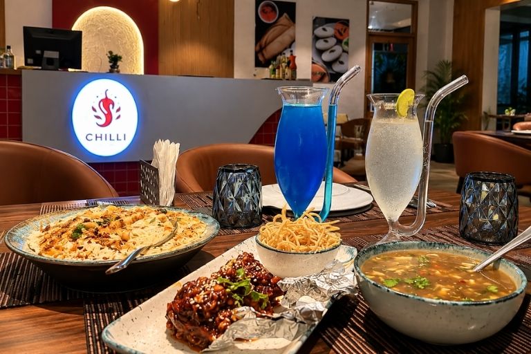 Chilli Bistro serving delicious food in a cozy dining setting