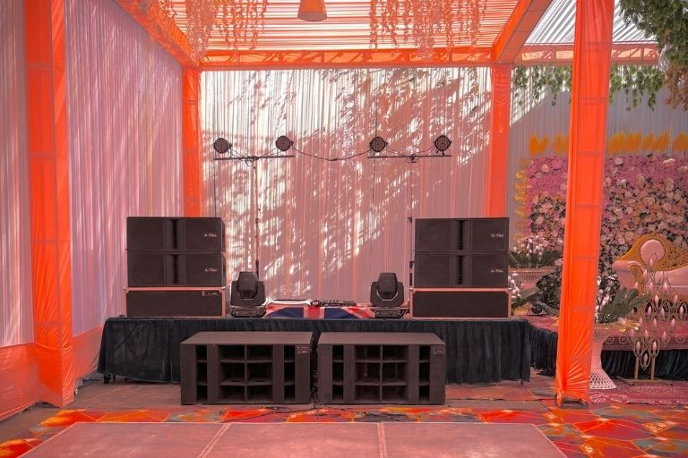 DJ BOY RITU creating a fun wedding atmosphere