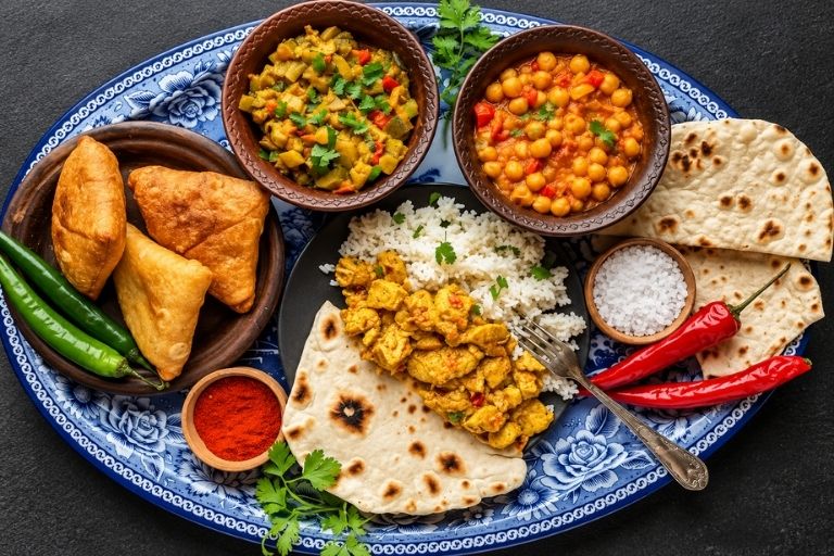 Fresh flavors and homestyle meals at Two Spoons Family Dhaba
