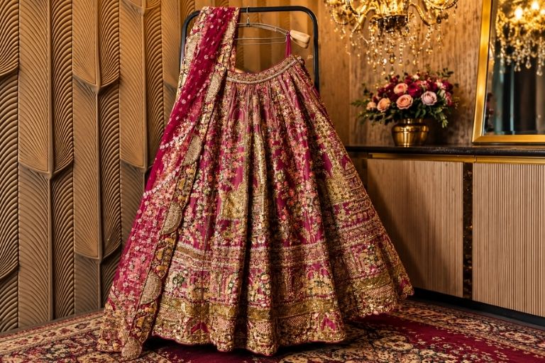 Isha Luxury Bridal Wear designer wedding outfits
