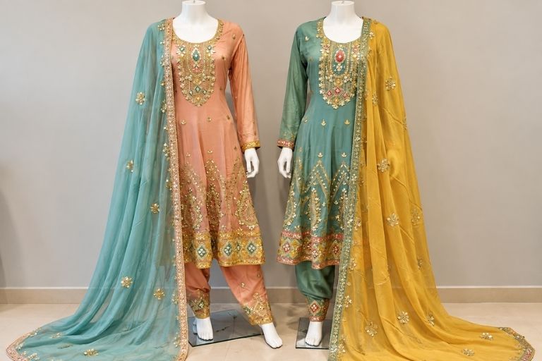 Khanna Sarees Bhota stylish ethnic sarees