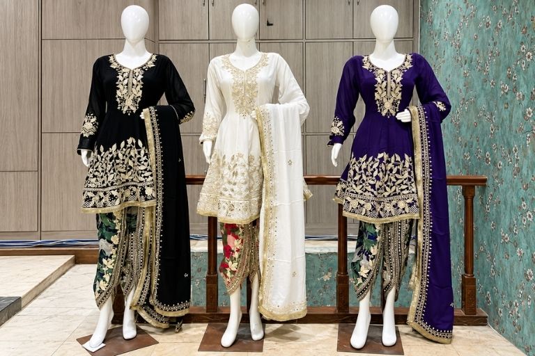 Khanna Sarees Bhota traditional saree designs