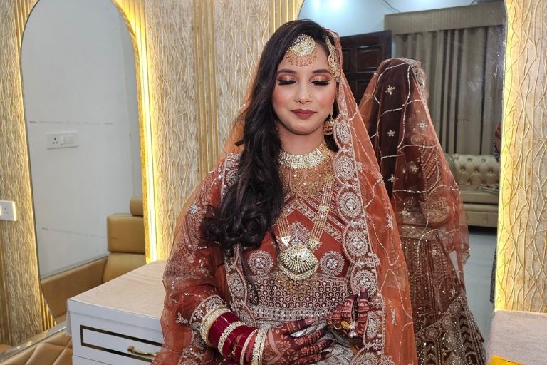 La Diaz Salon elegant bridal beauty makeover