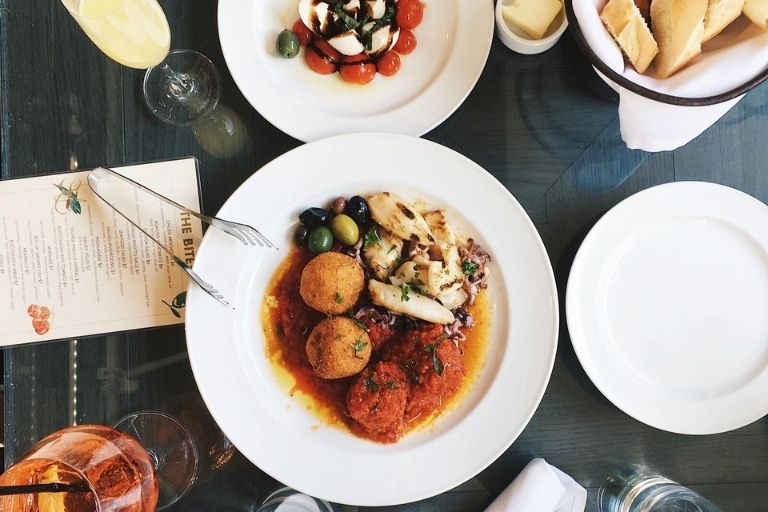 Monarch Restaurant serving delicious food in a stylish setting