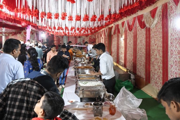 Pammu Tent House & Catering Service for party arrangements