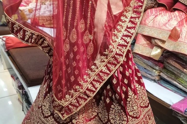 Puri Silks elegant bridal sarees for wedding occasions
