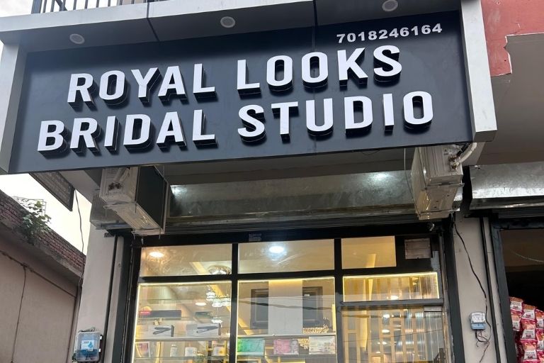 Royal Looks Bridal Studio professional makeup and makeover