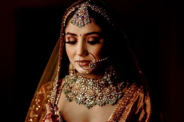 Rupali Makeover beautiful bride makeup look