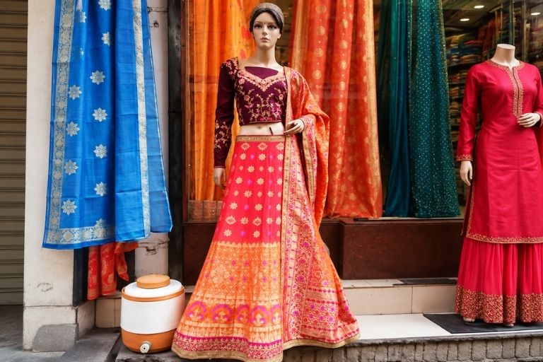 Shagun Sarees beautiful bridal sarees and ethnic wear collection