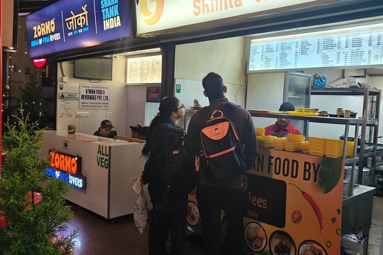 Shimla Qoh Food Court popular food destination in Shimla