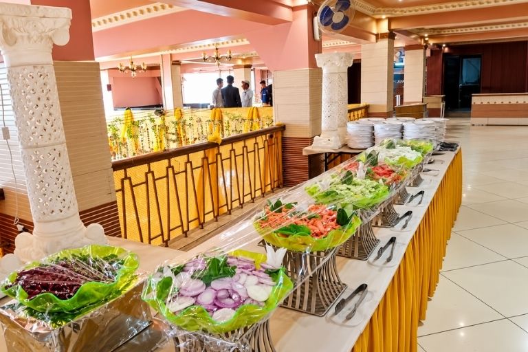 Shri Ram Catering serving delicious food at special events