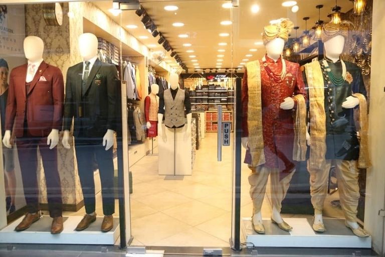 The Groom's Studio modern wedding suits and outfits