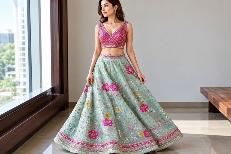The Silk Store elegant silk sarees for Himachali brides