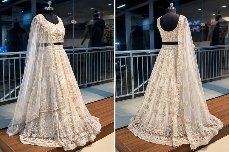 The Silk Store stylish bridal sarees for wedding occasions