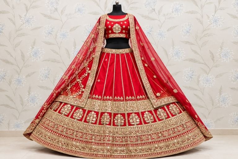 beautiful wedding lehengas from srija studio collection