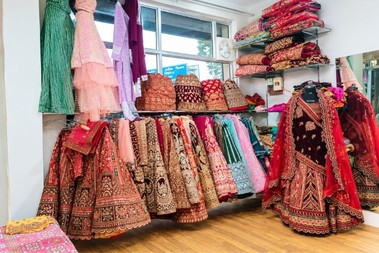 sonia lehanga house stylish wedding outfits