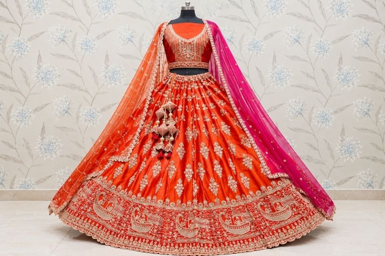 srija studio designer lehengas for modern brides