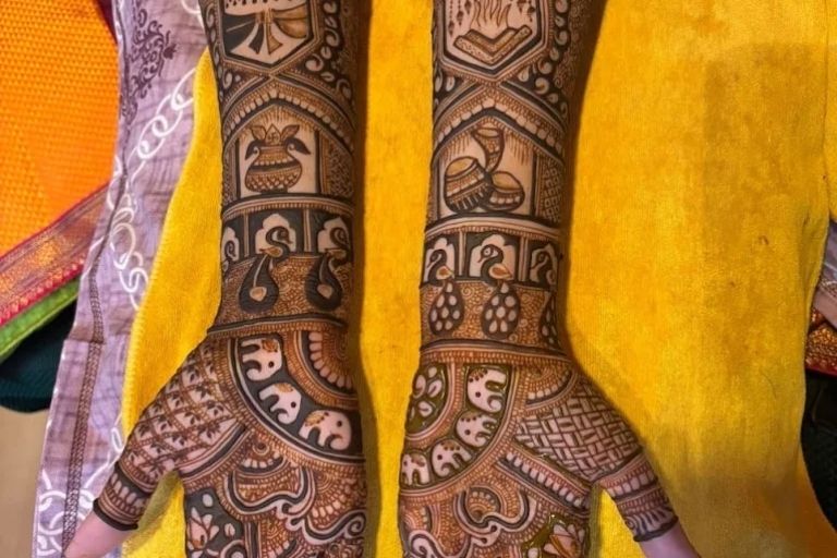 Akhilesh Mehandi Art beautiful mehndi patterns