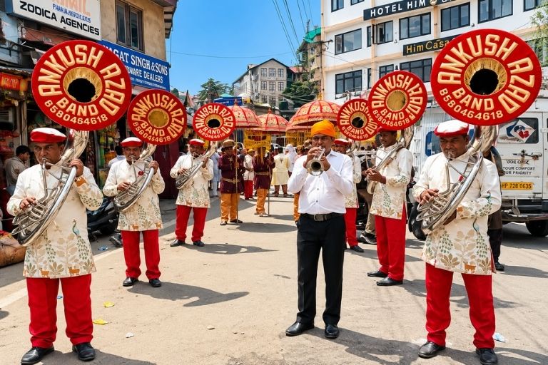 Ankush Azad Band Shimla for lively baraat processions and celebrations