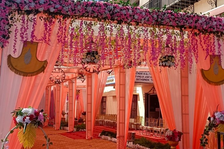 Beautiful Wedding Mandap Decoration by Shashi Tent Services