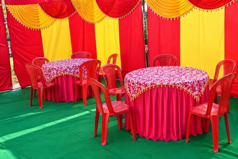Beautiful Wedding Mandap Decoration by Tent House Devidehra