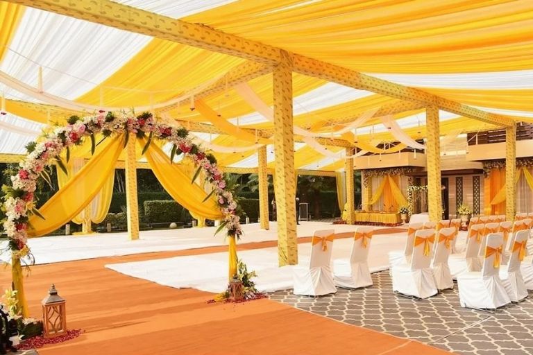 Beautiful Wedding Stage Decoration by Naina Planner