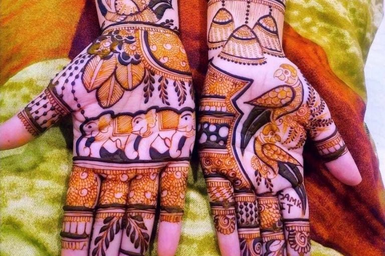 Beautiful hand mehndi by Shiva Mehandi Arts