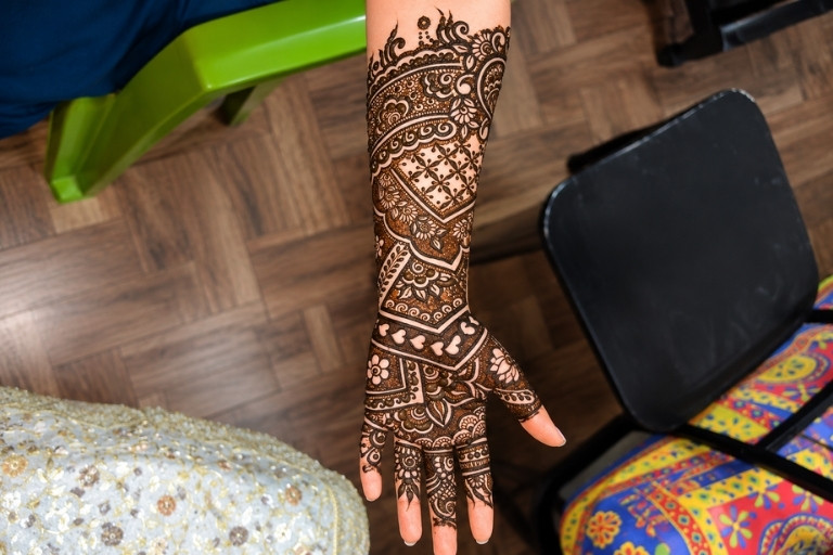 Chander Mehendi Art with traditional henna designs